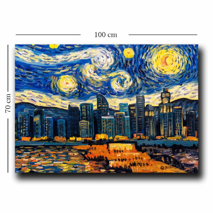Wallity Lienzo Decorativo 70100NISC-036 70x100 cm